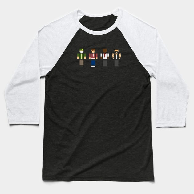 Minimalist Survivors Baseball T-Shirt by CCDesign